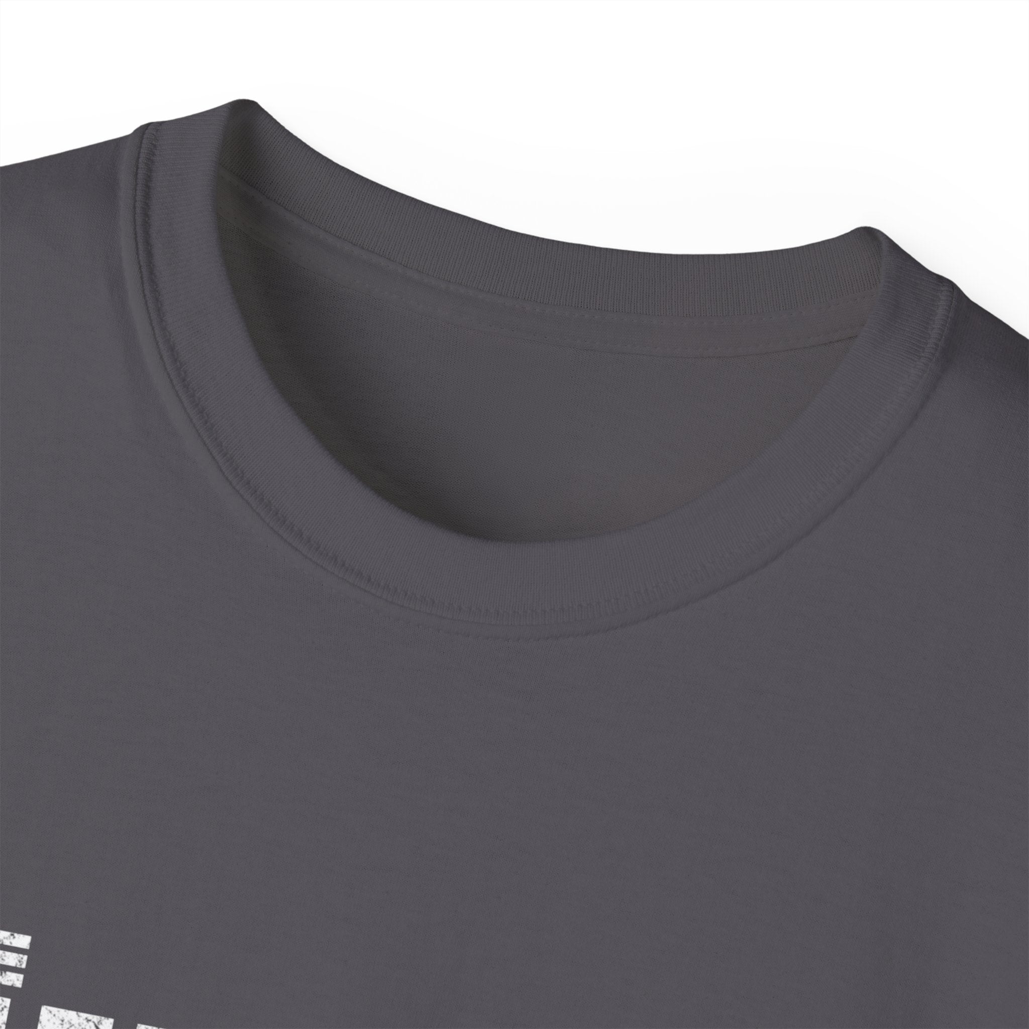The Hustle Is Real - Unisex Softstyle T-Shirt (front) - Damned Threads